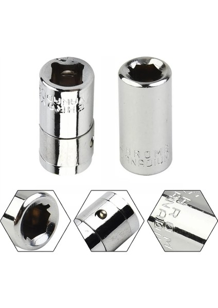 2 Adet Hex Soket Adaptörleri Dönüştürücüler 1/4 Kare Sürücü 1/4 Tornavida Bit Adaptör Soketi Dönüşüm Adaptör Aracı (Yurt Dışından)