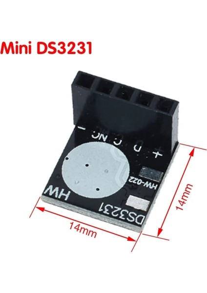 Mini DS3231 Modülü 2 DS3231 AT24C32 Iıc Modülü Hassas Saat Modülü DS3231SN Bellek Modülü DS3231 Mini Modül Gerçek Zamanlı 3.3V/5V Pi Için (Yurt Dışından)