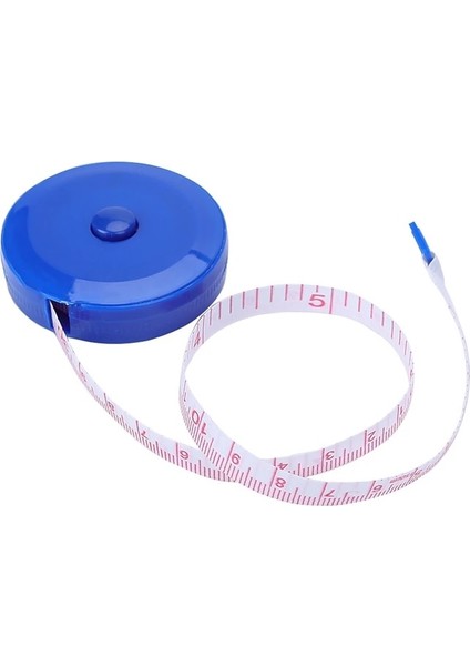 150 cm Mini Mezura Geri Çekilebilir Metrik Kemer Renkli Taşınabilir Cetvel Santimetre Inç Çocuk Yükseklik Cetvel (Yurt Dışından)