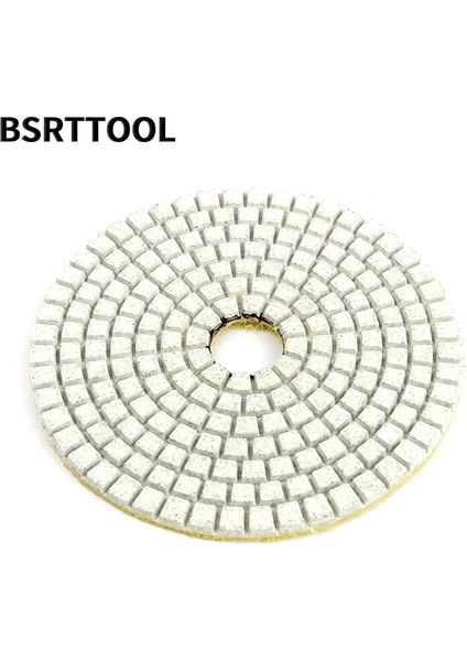 3000 Bsrttool 1 Adet 4 Inç 100MM Elmas Parlatma Pedi Taş Beton Granit Araçları Taşlama Diski (Yurt Dışından)