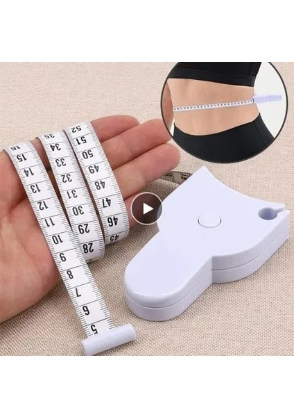 Mavi Vücut Mezura Dikiş Esnek Mezura Cetvel Vücut Ölçer Tedbir 150 Cm/60 Inç Metrik Bantlar Araçları Ölçüm Aletleri (Yurt Dışından)