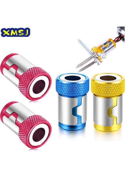 Ph2 ile 1/4" Manyetik Halka Metal Tornavida Ucu 6.35MM Shank Için Korozyon Önleyici Matkap Ucu Mıknatıs Güçlü Halka (Yurt Dışından) fırsatları