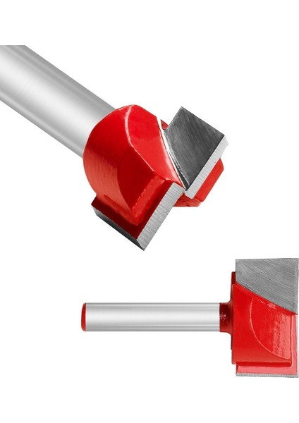 6X30MM 6mm Shank Yüzey Planya Alt Temizleme Ahşap Freze Cnc Kesici Gravür Bıçağı Yönlendirici Bit Ağaç Işleme Aleti 10-32MM (Yurt Dışından) indirimleri