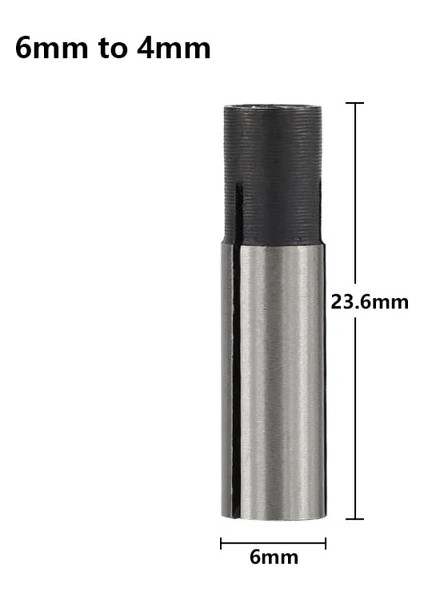 6mm Ila 4mm 1 Adet Cnc Router Aracı Adaptörü Collet Oyma Makinesi 3.175MM 4mm 6mm 6.35MM 12.7mm Freze Kesicisi Transfer Adaptörü (Yurt Dışından)