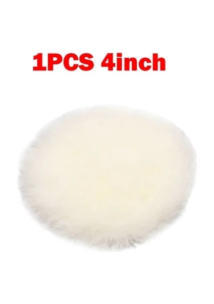 4 Inç 1 Adet Yün Parlatma Pedi Ağda Parlatma Pedi Disk 1/2/3/4/5/6/7 Inç Tekerlek Araba Parlatma Bakım Araçları Tampon Parlatıcı Aksesuarları (Yurt Dışından)