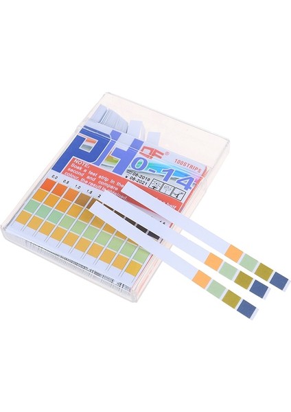 100 Şerit Ph1-14 0.5 Yüzme Havuzu Spa Test Şeritleri Su Sertliği Için Sıcak Küvet Test Şeritleri Ücretsiz Klor Bromin Siyanürik Asit Toplam Alkalinite Ph 5in1 (Yurt Dışından)