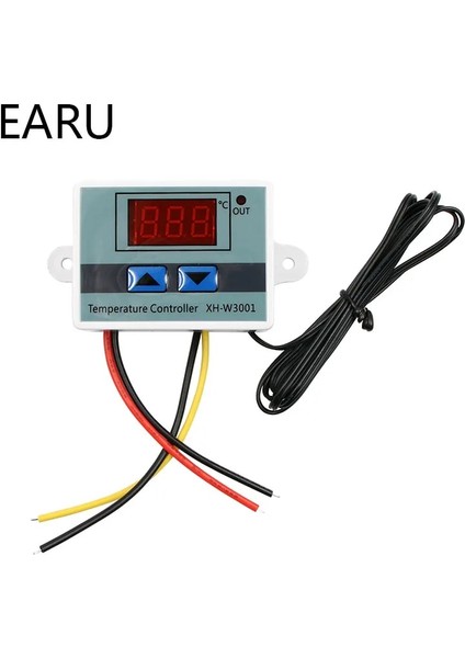 12V XH-W3001 10A Dijital Sıcaklık Kontrol Cihazı 12V, 24V, 220V Kaliteli Termal Regülatör LCD Ekranlı Termokupl Termostatı (Yurt Dışından)