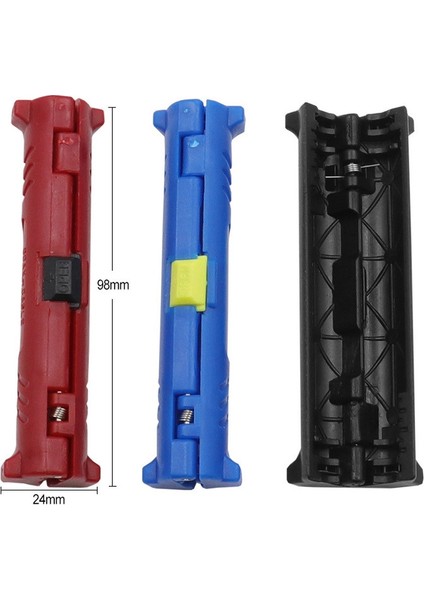 Mavi Evrensel Çok Fonksiyonlu Elektrik Teli Striptizci Kalem Tel Kablo Kalem Kesici Döner Koaksiyel Kesici Sıyırma Makinesi Pense Aracı (Yurt Dışından) indirimleri