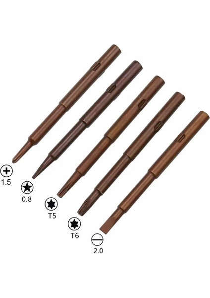 Sarı 5 In 1 Alüminyum Alaşımlı Tornavida Tamir Açık Aletler Seti Tornavidalar iPhone Samsung Galaxy Dıy Cep Telefonu Tamir Araçları Kiti (Yurt Dışından) fırsatları