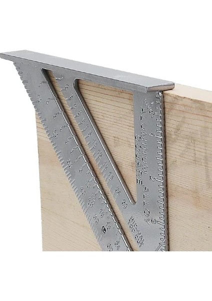 7 Inç Şerit 7 ''/12" Üçgen Cetvel Açı Iletki Ağaç Işleme Gönye Hız Kare Ölçme Cetveli Bina Ölçme Marangoz Aletleri (Yurt Dışından)