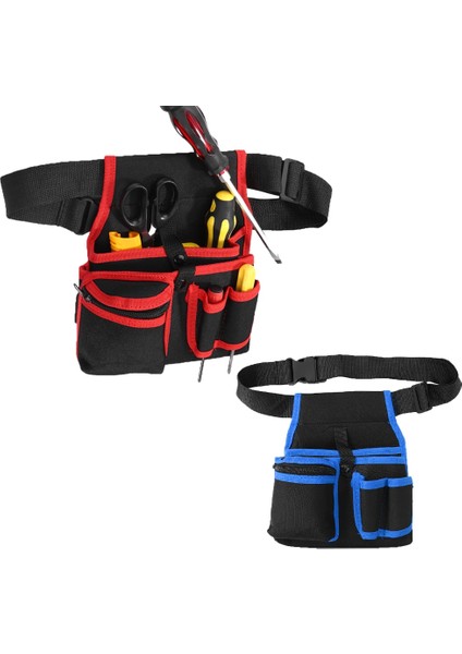 Siyah Yeşil Çok Amaçlı Bel Cepleri Elektrikçi Alet Çantası Organizatör Taşıma Çantası Büyük Kapasiteli Aşınmaya Dayanıklı Kemer Bel Cep Çantası (Yurt Dışından) modelleri