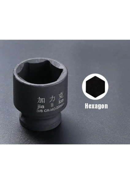 7mm 1 Adet 3/8 "sürücü Kısa Darbeli Prizler Altıgen Hava Yuvaları Kafa Cr-Mo Pnömatik Lokma Anahtar Kafa Araba Oto Kamyon Tamir Araçları (Yurt Dışından)