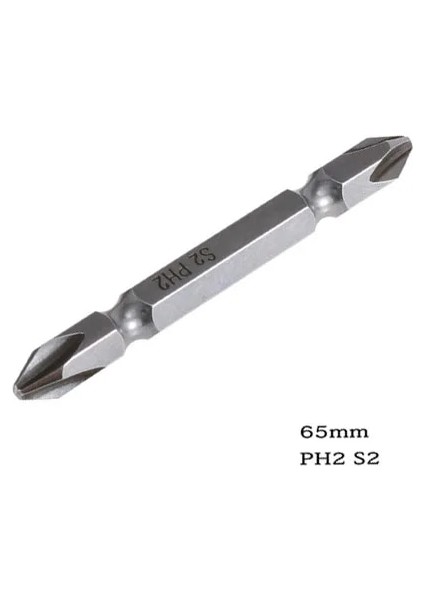 Ph2 1/4" Manyetik Halka Metal Tornavida Ucu 6.35MM Shank Korozyon Önleyici Matkap Ucu Mıknatıs Güçlü Halka (Yurt Dışından)