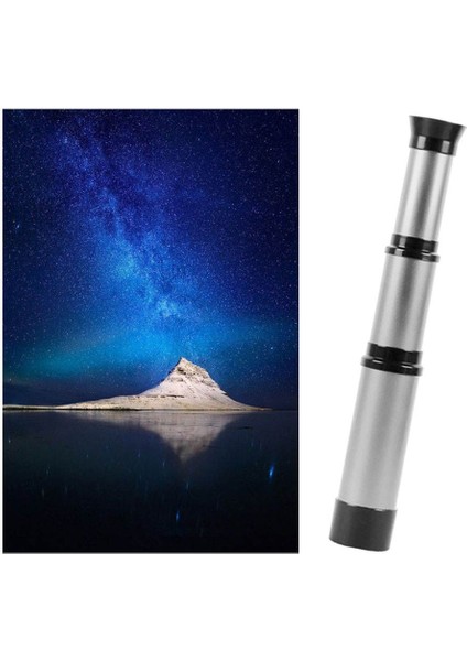 Gümüş Teleskop Yüksek Kapsama Daha Iyi Görüş Alanı Teknolojisi Yakınlaştırılabilir Korsan Monoküler Monoküler Teleskop Yürüyüş Çocuk Çocuklar Için (Yurt Dışından) fırsatları