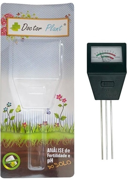 Toprak Verimliliği 2-In-1 Orijinal Toprak Verimliliği Dedektörü Azot Fosfor Potasyum Analizörü Toprak Ph Ec Metre Test Cihazı Toprak Asitometre Testi (Yurt Dışından)