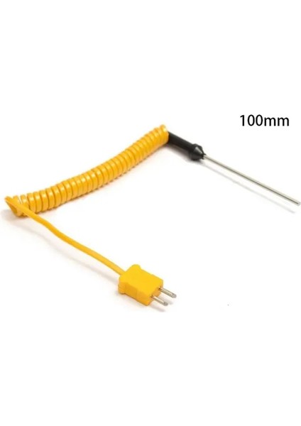 100MM 1 Pc K-Tipi Termokupl Probu Tel Kablo ILE-50C Ila 1200C Prob Sensörü Sıcaklık Kontrol Cihazı Sıcaklık Aletleri Araçları (Yurt Dışından)
