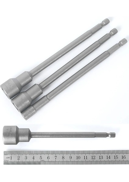 10MM 1 Adet 5MM-19MM Uzatmak Altıgen Soket Kol Bit Somun Sürücü Elektrikli Matkaplar Için Darbeli Sürücüler El Matkapları Araçları Parçaları Uzunluğu 150MM (Yurt Dışından)