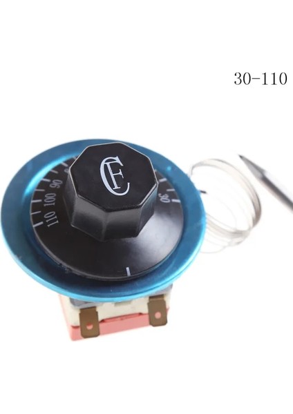 A1 Fırın Sıcaklık Anahtarı Termostat Kadranı Santigrat Seramik Taban Termostat Su Isıtıcı 220 V Ac 16A 30-110/60-200/ 50-300 (Yurt Dışından)
