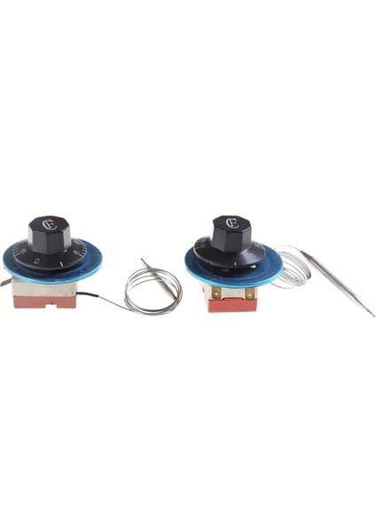 A1 Fırın Sıcaklık Anahtarı Termostat Kadranı Santigrat Seramik Taban Termostat Su Isıtıcı 220 V Ac 16A 30-110/60-200/ 50-300 (Yurt Dışından)