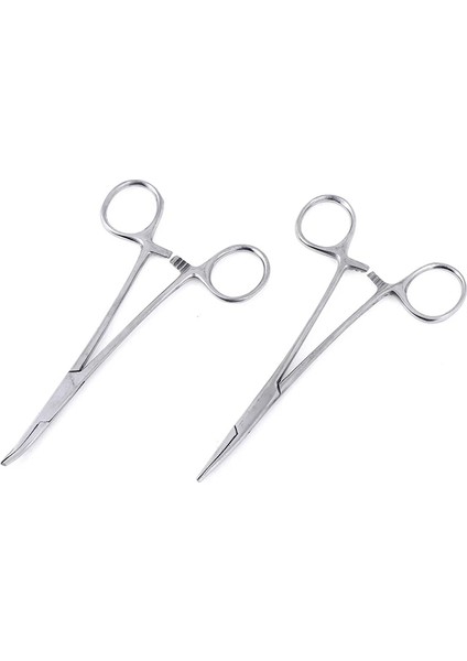 A2 12.5 cm Kavisli Paslanmaz Çelik Bükülmüş Burun/düz Kilitleme Dirsek Makas Pense Hemostatik Forseps Kelepçe Pense (Yurt Dışından) fiyatları