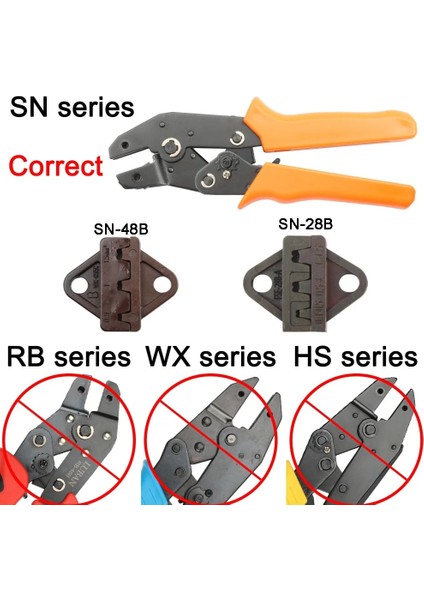 SN-06WF Sıkma Pensesi Çenesi (Çene Genişliği 6 Mm/pense 190 Mm) Tab 2.8 4.8 6.3/c3 Xh2.54 3.96 2510 Için Tapa Yayı SN-28B SN-48B (Yurt Dışından) modelleri