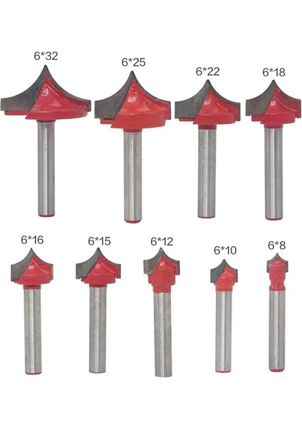 No7 6X22 1 Adet 6mm Shank Cnc Araçları Katı Karbür Yuvarlak Burun Uçları Yuvarlak Nokta Kesim Bit Çalkalayıcı Kesici Aletler Ağaç Işleme Için (Yurt Dışından) fiyatları