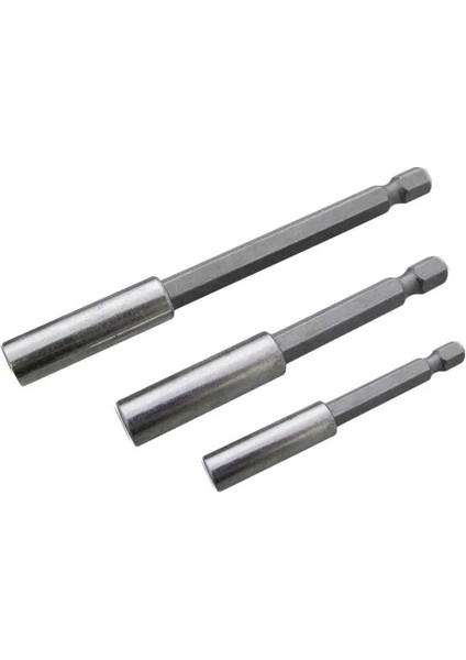 60MM 1 Adet Soket Adaptörü 1/4 Hex Shank Vida Bit Uzatma Biyel Tornavida Ucu Tutucu Ağaç Işleme Araçları Aksesuarları (Yurt Dışından)
