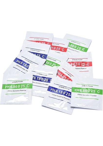 Ph Test Cihazı Testi Için 1 Adet Ph Tampon Tozu Kalibrasyon Çözümü Ölçüsü 4.00/4.01 6.86 9.18 Nokta 50% Indirim (Yurt Dışından)