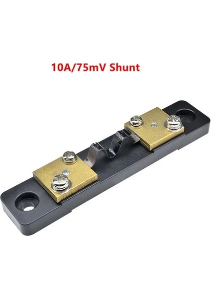10A 75MV Şant 1 Adet Harici Şant Fl-2 100A 50A 30A 20A 10A /75MV Akım Ölçer Şant Dirençleri 50A/75MV Amp Dijital Voltmetre Ampermetre (Yurt Dışından)
