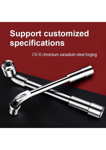 7mm Çok Fonksiyonlu 7-Şekilli Crv Ayna Krom Kaplama Çift Kafalı L-Şekilli Freze Deliği Delikli Altıgen Dirsek Soket Anahtarı (Yurt Dışından) fiyatları