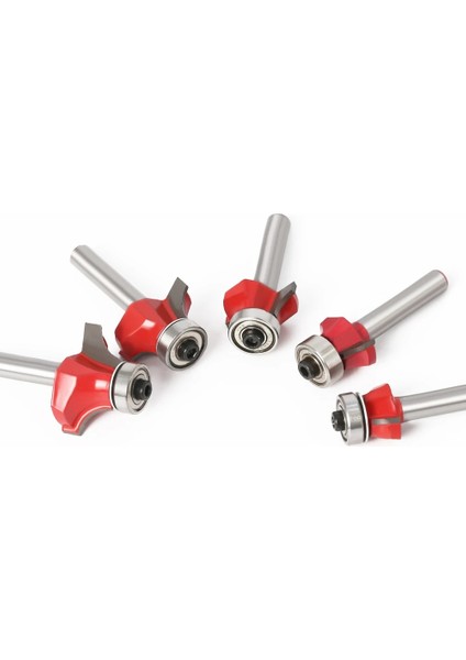 1I4X1I2 1/46MM Saplı Köşe Yuvarlak Yönlendirici Bit ile Rulman Freze Kesici Ahşap Ahşap Tungsten Karbür Için (Yurt Dışından) indirimleri