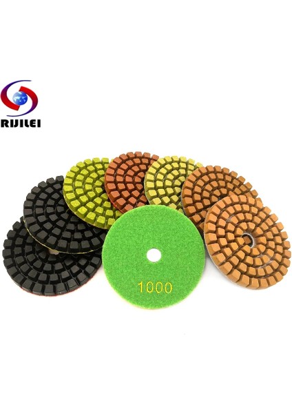 Çalışma Kalın 8mm 1000,1 Adet 4 Inç Rıjıleı 1 Adet 4 Inç Kalınlaştırılmış Reçine Bond Elmas Beton Parlatma Pedleri Zemin Yenileme Zımpara Diskleri Beton Tamiri LW05 (Yurt Dışından) modelleri
