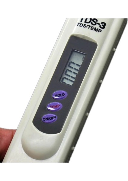 Bej Yüksek Kaliteli Tds Metre Filtre Çubuğu Su Kalitesi Saflık Kalem LCD Dijital Tds3 Sıcaklık Ppm Test Cihazı Yüzme Havuzu Içecek Kalitesi Monitörü (Yurt Dışından)