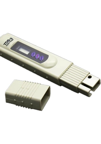 Bej Yüksek Kaliteli Tds Metre Filtre Çubuğu Su Kalitesi Saflık Kalem LCD Dijital Tds3 Sıcaklık Ppm Test Cihazı Yüzme Havuzu Içecek Kalitesi Monitörü (Yurt Dışından)