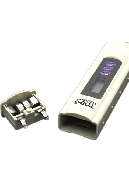 Bej Yüksek Kaliteli Tds Metre Filtre Çubuğu Su Kalitesi Saflık Kalem LCD Dijital Tds3 Sıcaklık Ppm Test Cihazı Yüzme Havuzu Içecek Kalitesi Monitörü (Yurt Dışından)