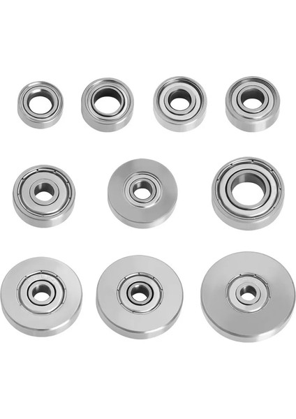 F Dayanıklı Çelik Rulmanlar Aksesuar Seti Freze Kafaları ve Şaft Üst Montajlı 1/2 3/8 3/4 Rulman Durdurma Halkası Seti Için Uygundur (Yurt Dışından) fiyatları