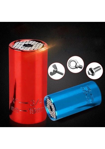 1-4 7-19MM Evrensel Lokma Anahtar Kafa Çok Fonksiyonlu Cıvata Cırcır Elektrikli Matkap Araçları Için Evrensel Tork Soket Cr-V Anti-Pas (Yurt Dışından) indirimleri