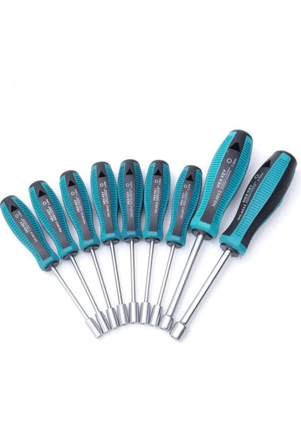 4.0mm Metal Soket Sürücü Anahtarı Tornavida Altıgen Somun Anahtar Somun Sürücü El Aracı 3mm-8mm Tornavida Profesyonel Ferramenta Ücretsiz Denizcilikte (Yurt Dışından) indirimleri