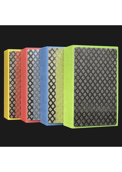 Sarı 60 Mesh B 400 Mesh Elmas Parlatma Pedleri Kiremit Cam Aşındırıcı Taşlama Bloğu Pedi Taş Mermer Seramik Aşındırıcı Zımpara Diski Parlatıcı Aracı (Yurt Dışından)