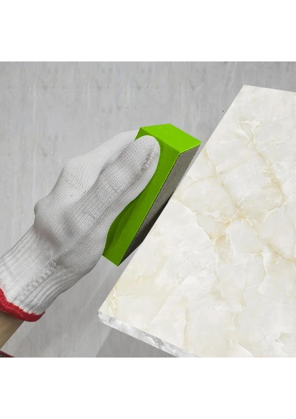 Sarı 60 Mesh B 400 Mesh Elmas Parlatma Pedleri Kiremit Cam Aşındırıcı Taşlama Bloğu Pedi Taş Mermer Seramik Aşındırıcı Zımpara Diski Parlatıcı Aracı (Yurt Dışından)