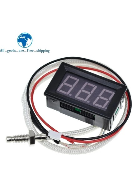 Mavi Endüstriyel Yüksek Sıcaklık K Tipi M6 Termokupl Termometre 12 V Dijital Sıcaklık Ölçer Test Cihazı -30 ~ 800 Derece Termograf (Yurt Dışından) indirimleri