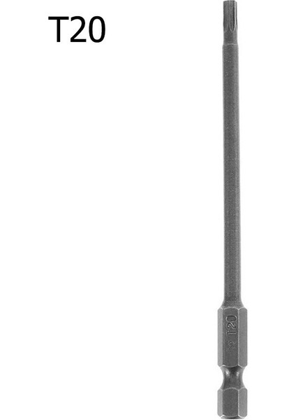 T40 Güvenlik Kurcalamaya Dayanıklı Tornavida Ucu 100MM Uzun Erişimli Manyetik Torx Tornavida S2 Alaşımlı Çelik T8 T10 T15 T20 T25 T27 T30 T40 (Yurt Dışından) fiyatları