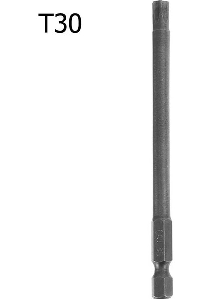 T40 Güvenlik Kurcalamaya Dayanıklı Tornavida Ucu 100MM Uzun Erişimli Manyetik Torx Tornavida S2 Alaşımlı Çelik T8 T10 T15 T20 T25 T27 T30 T40 (Yurt Dışından) fırsatları