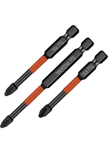 90MM Manyetik Toplu Kafa Darbe Güçlü Çapraz Ph2 Yüksek Sertlik Tornavida Seti 25/50/65/70/90/150MM Anti Kaymaz Su Geçirmez Uç Seti (Yurt Dışından) indirimleri