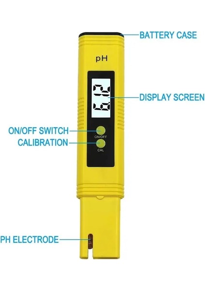 Arkadan Aydınlatma Yok Mavi Arkadan Aydınlatma Ph Ölçer 0.01 0-14 Ölçüm Aralığı ile Su Kalitesi Test Cihazı Için Yüksek Hassasiyet Uygun Akvaryum Yüzme Havuzu (Yurt Dışından) modelleri