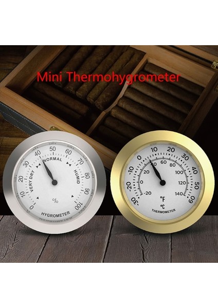 TERMOMETRE-27MM Termometre Higrometre Mini Küçük Araba Kontrol Paneli Termometre Sıcaklık Monitörü (Yurt Dışından) modelleri