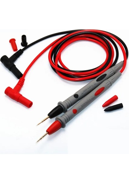 Sivri 1000V 20 A 1 Çift Evrensel Dijital 1000V 10A 20A Ince Uçlu Iğne Multimetre Çoklu Metre Test Kurşun Probu Tel Kalem Kablo Multimetre Test Cihazı (Yurt Dışından)