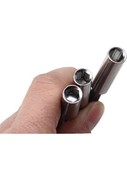 100 mm 1/4 "60/75/100/150 mm Altıgen Manyetik Soketler Vida Matkap Uçları Uzatma Hızlı Değişim Şaft Uzun Saplı Tornavida Uç Tutucu (Yurt Dışından)