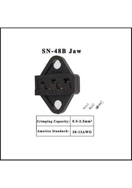 SN-48B Sn Serisi Pense Özel Çeneli Sıkma Aleti 190MM SN-16WF SN-06WF Sn-2 SN-28B SN-48B SN-02WF2C SN-02B SN-02C SN-02WF (Yurt Dışından)