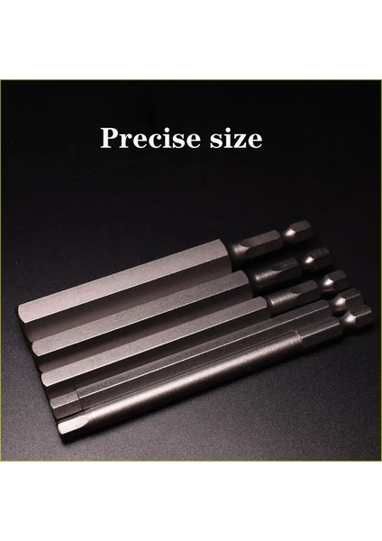 100MM H2.0 1 Adet 75L-100L Elektrikli Tornavida 1/4 Inç Shank S2 Manyetik Hex Tornavidalar Bit Tornavida Matkap Seti Alet Takımı El Aracı (Yurt Dışından) modelleri